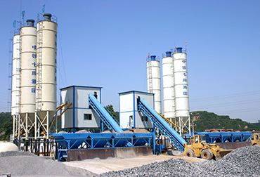 環保型混凝土攪拌站(圖6) 中鐵七局集團120混凝土攪拌站